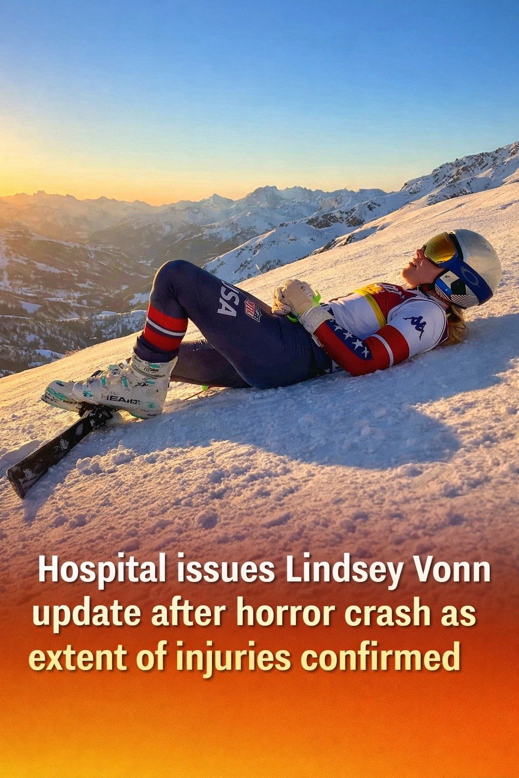 Hospital Releases New Update on Lindsey Vonn as Team USA Issues Official Statement