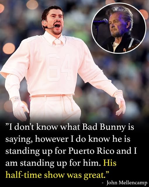 Rock legend says he’s ‘standing up’ for Bad Bunny after ‘great’ Halftime Show