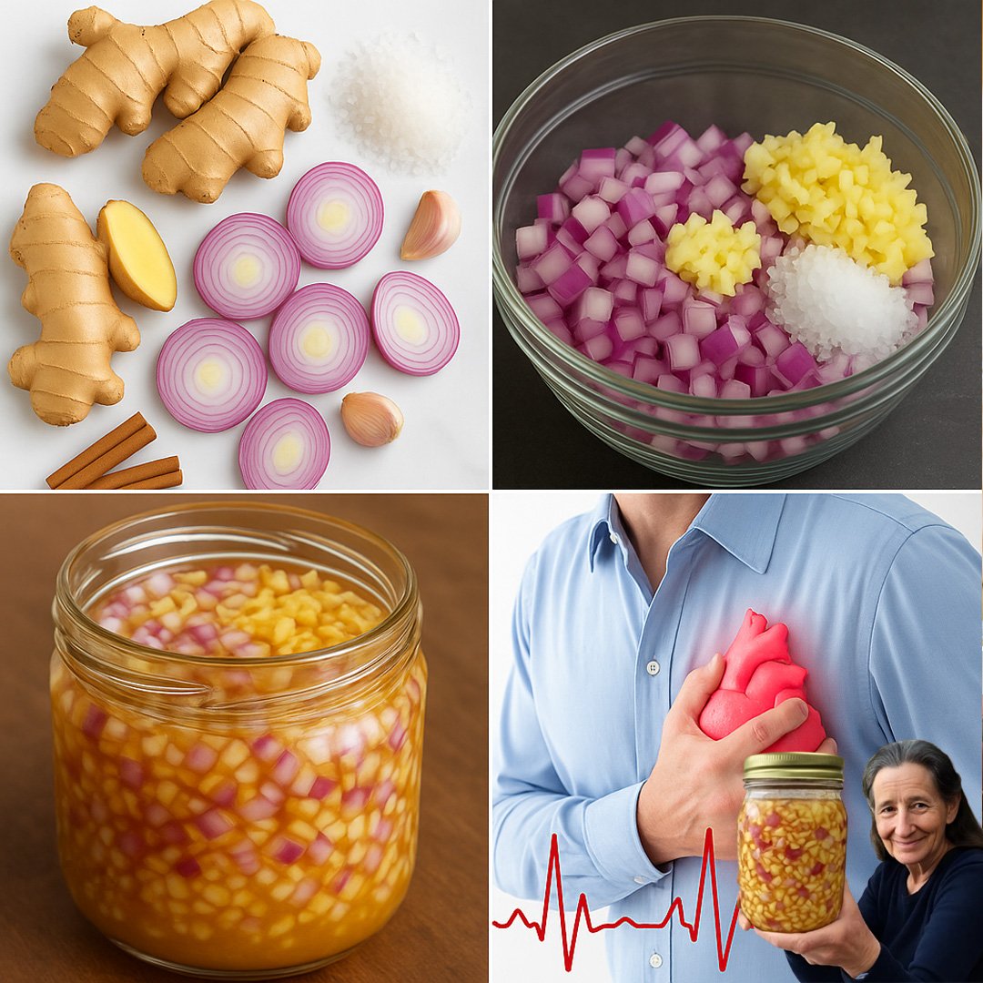 Honey, Lemon, Onion, Garlic & Ginger: The Daily Spoonful That Works Wonders