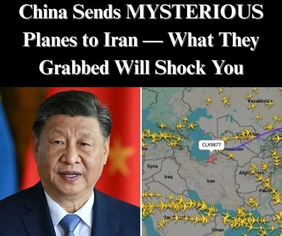 China Sends Mysterious Transport Planes To Iran