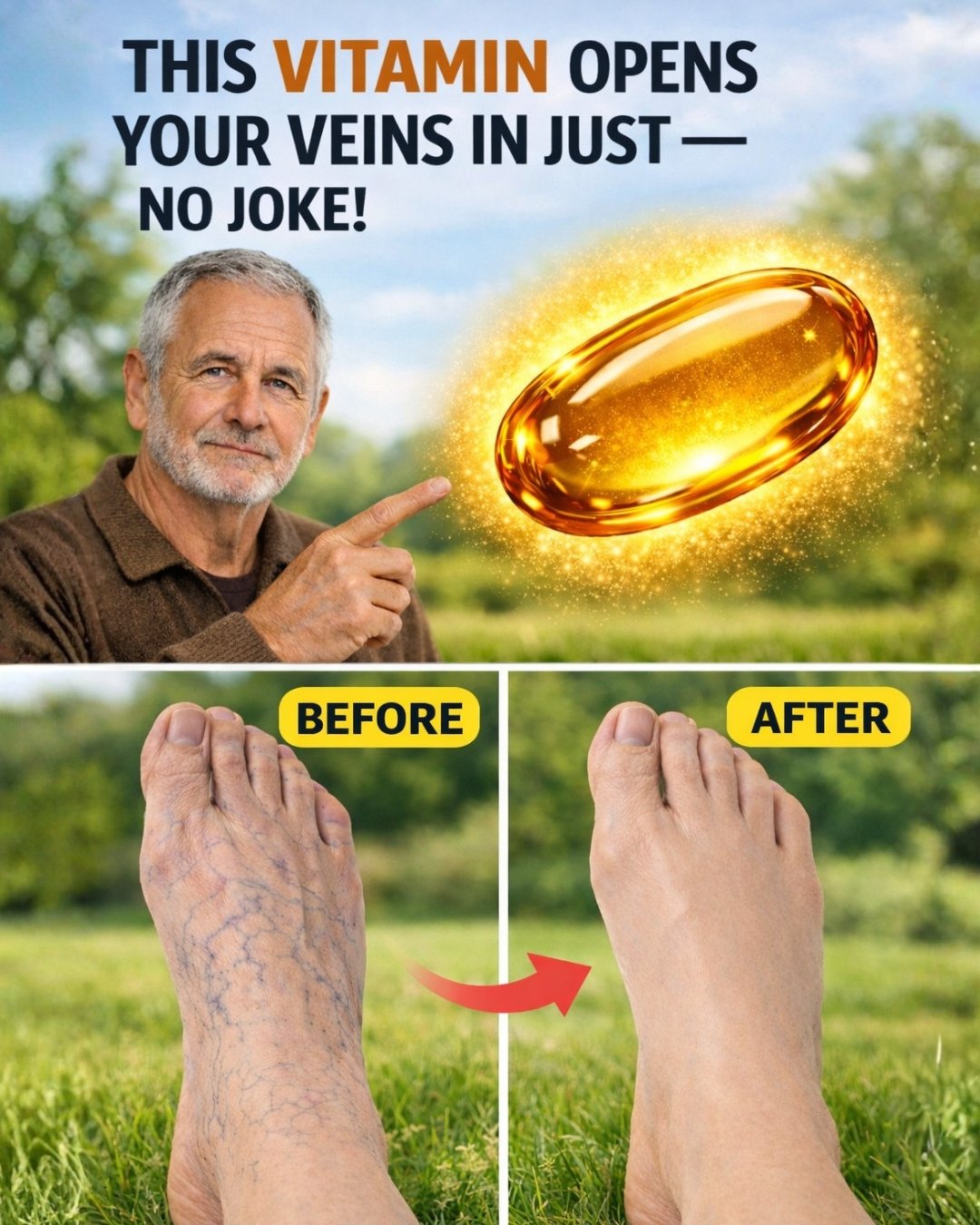 Be Amazed by This Vitamin That Can Improve Leg Circulation and Help Protect Against Clots