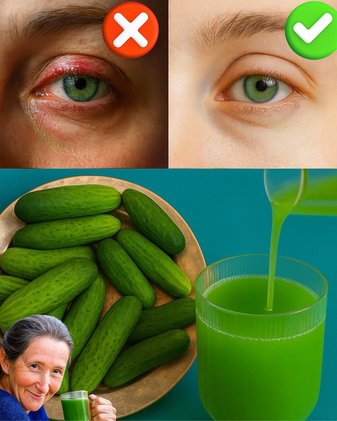 🥒 Cucumber Juice: The Refreshing Secret to Brighter, Healthier Eyes