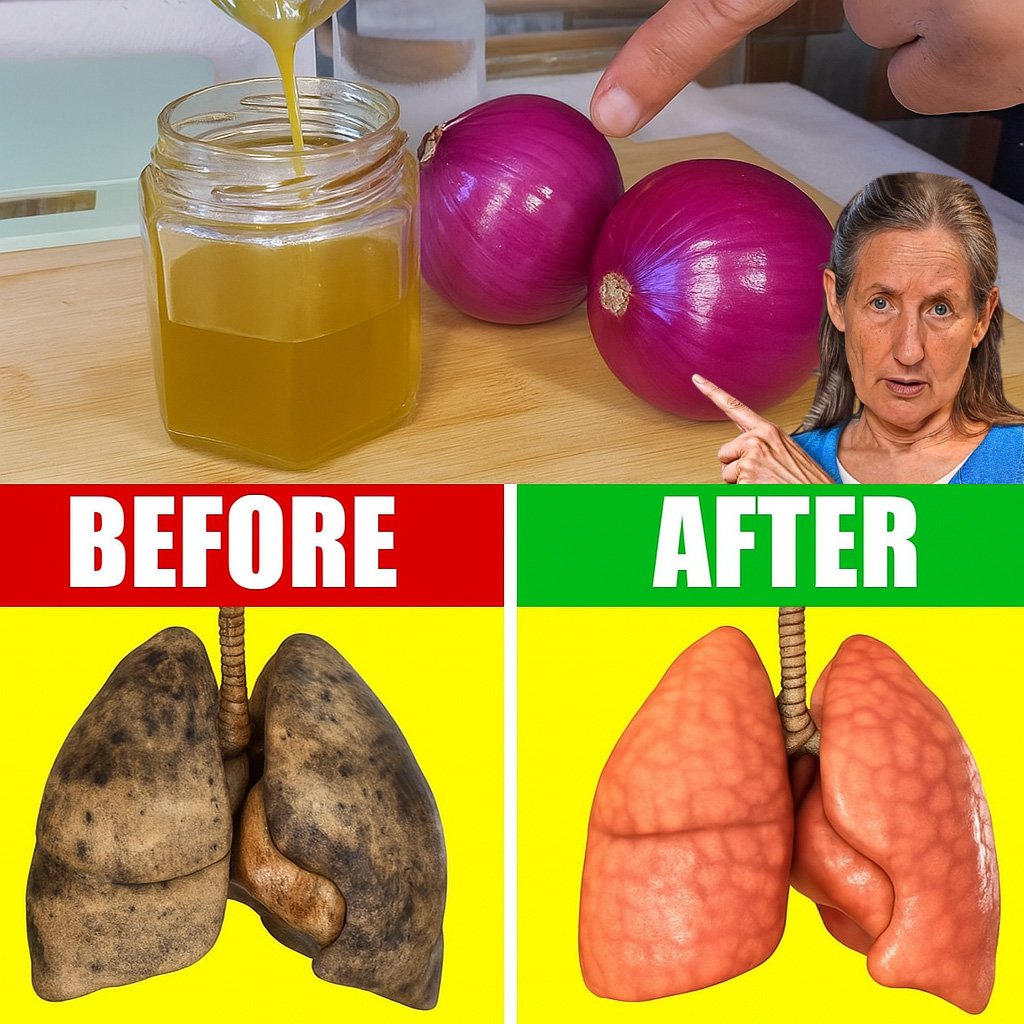 Breathe Easy Again: A Natural Way to Soothe Your Lungs with Onion and Honey