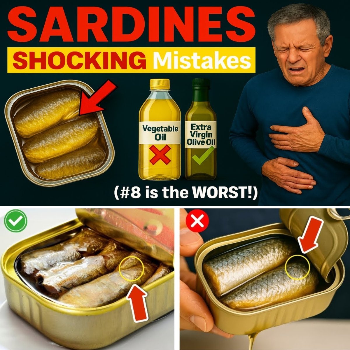 10 Sardine Mistakes That Kill the Benefits (Most People Do #8)