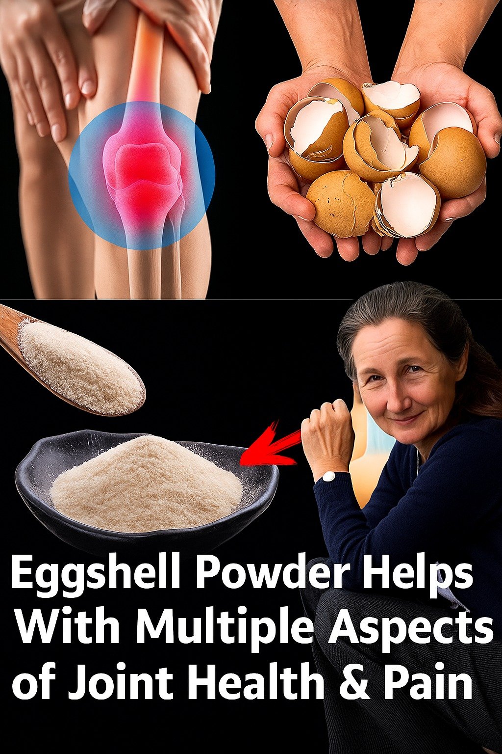 Eggshell Powder for Joint Health: A Natural Solution for Pain Relief and Mobility
