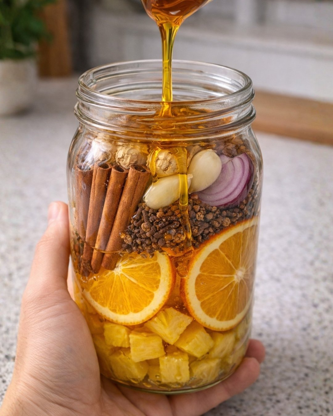 Easy 15-Minute Boil: How to Make a Simple Infusion with Cinnamon, Cloves, Garlic, Ginger, Lemon, and Onion for Your Daily Wellness Routine