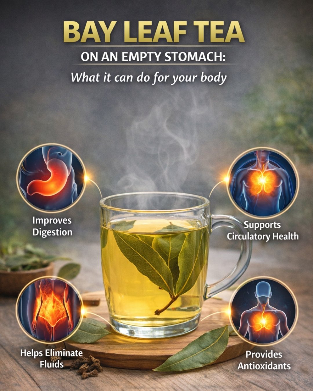 Bay Leaf Water: The Natural Remedy That Cleanses Your Body From the Inside