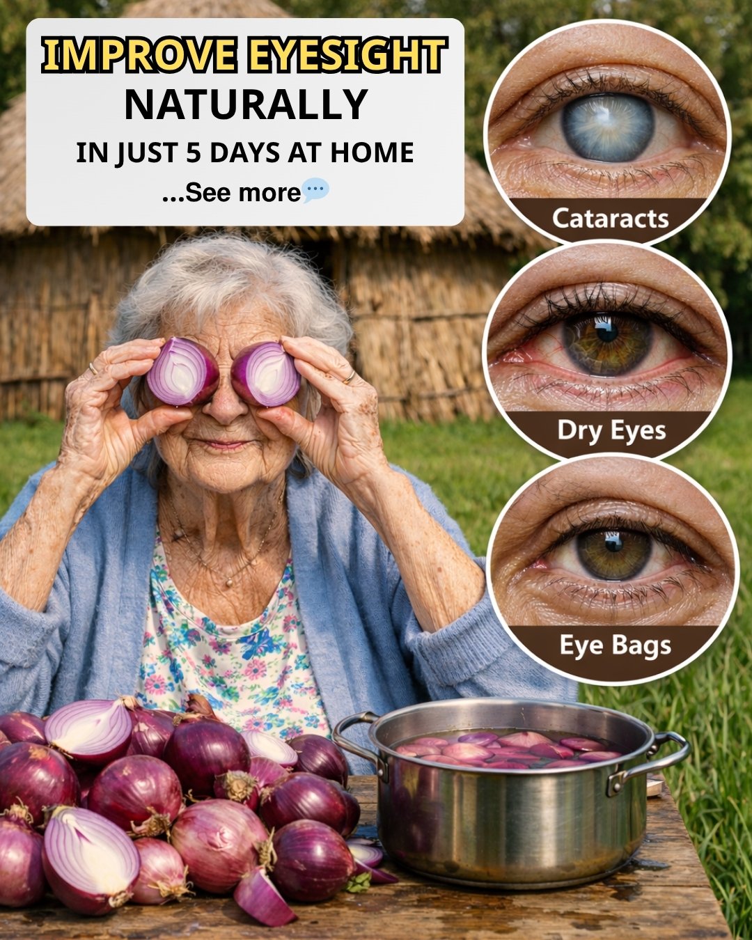Onion Drink for Eye Health: Nutritional Support from the Inside Out