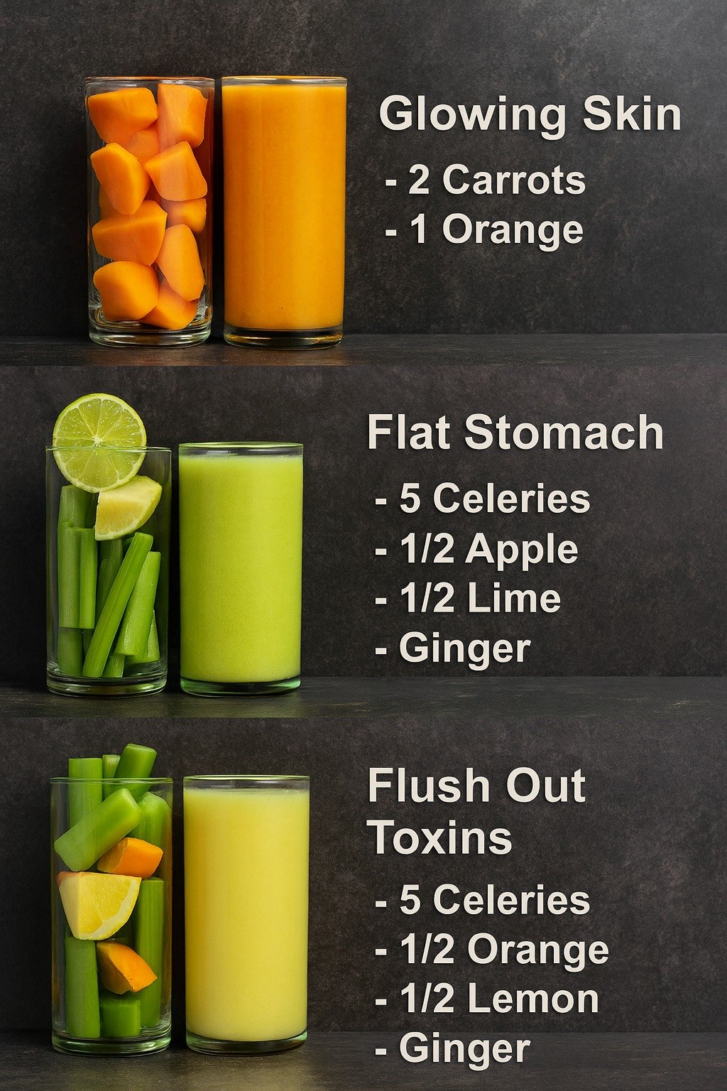 3 Juice Recipes to Glow Up and Feel Light