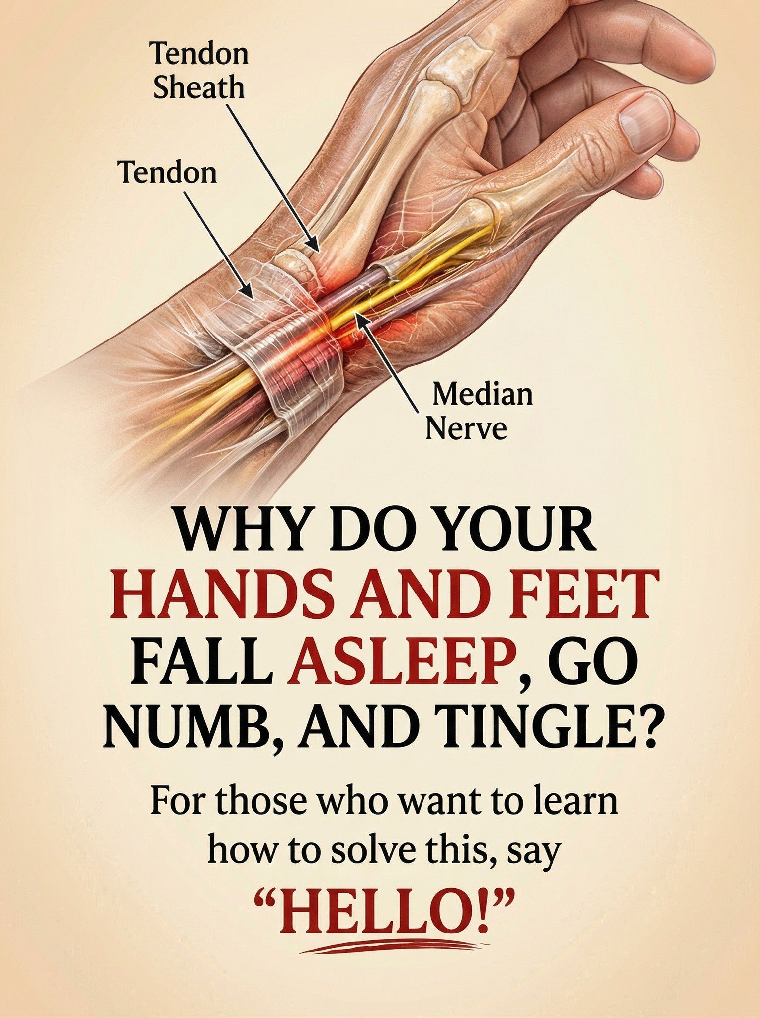 Why Do Your Hands “Fall Asleep”?