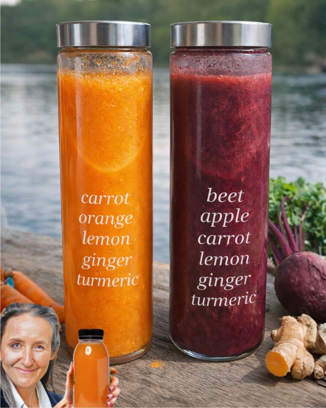 How to Easily Add Two Refreshing Homemade Juices to Your Daily Wellness Routine