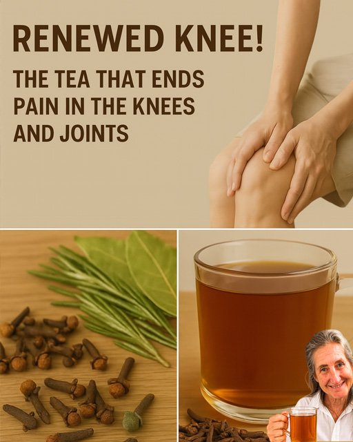Renewed Knee! The Tea That Soothes Knee and Joint Discomfort