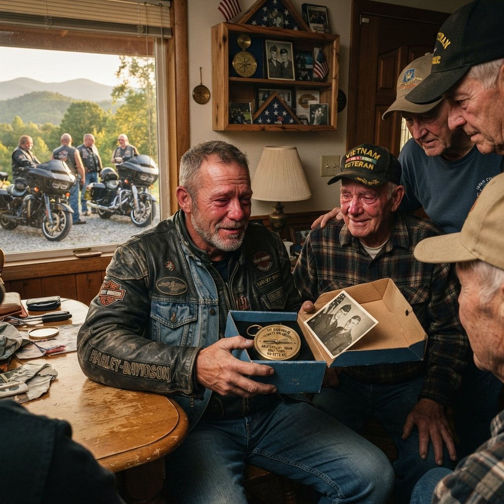 The Biker Who Found an Unopened Birthday Gift in a Flooded Mailbox