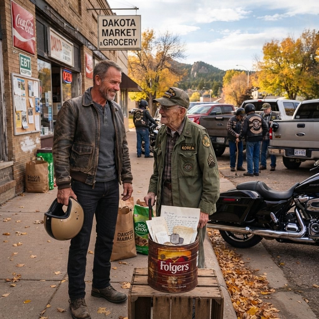 The Biker Who Found a Grocery List Tucked Under His Windshield