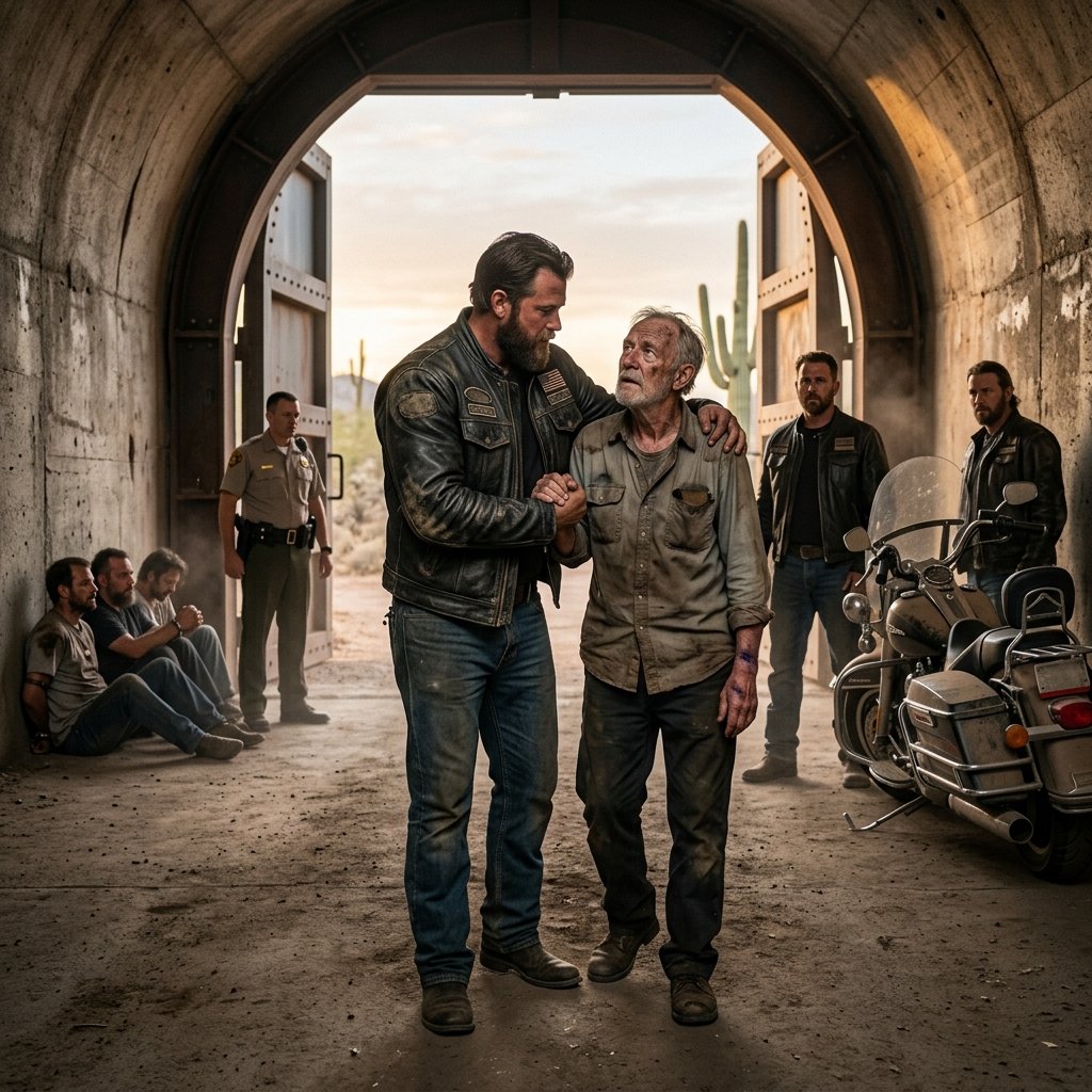 The Biker Who Refused to Leave the Desert Highway Until the Truth Came Out