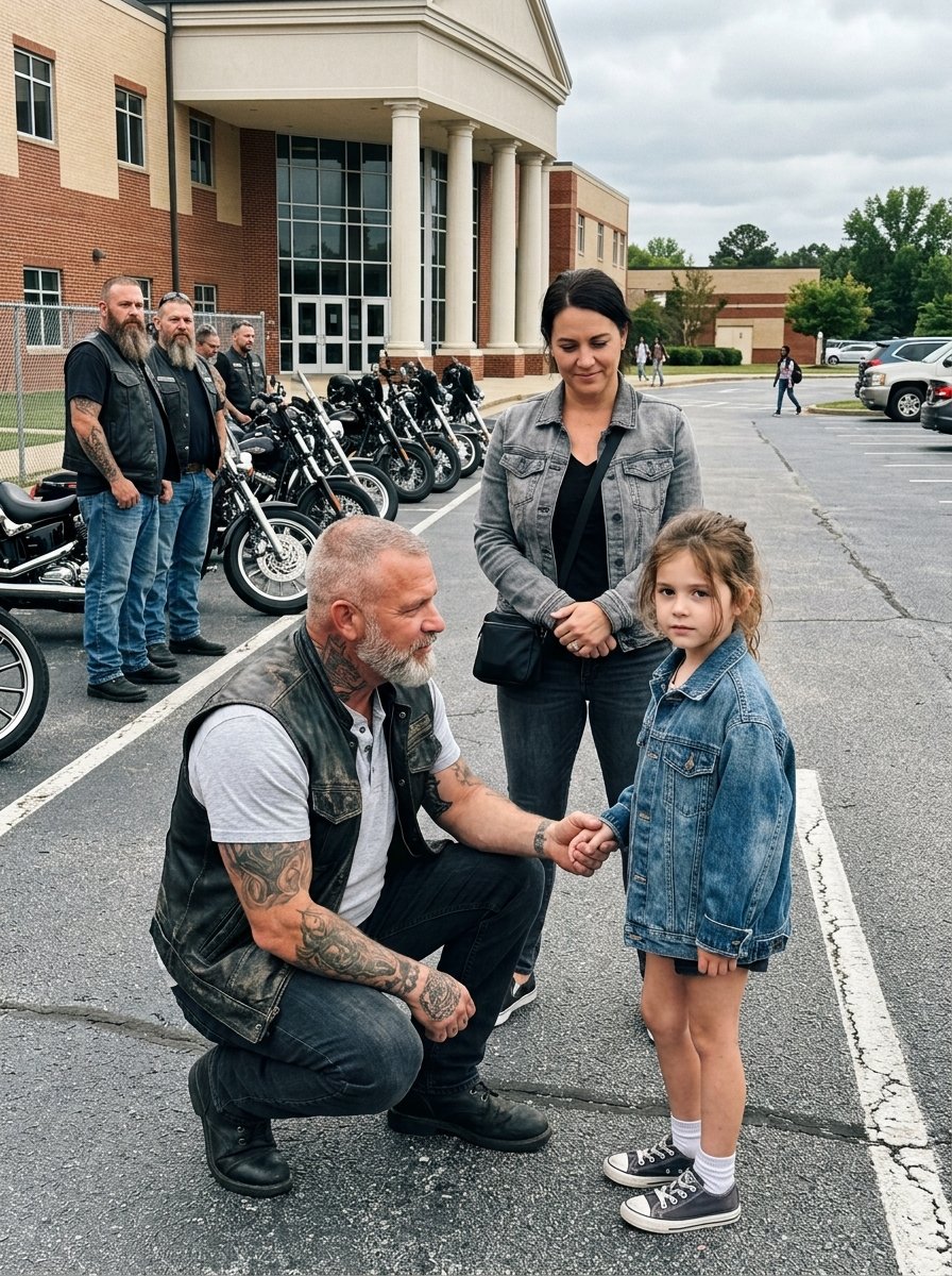 Forty Bikers Waited Outside the Courthouse for My Seven-Year-Old Daughter