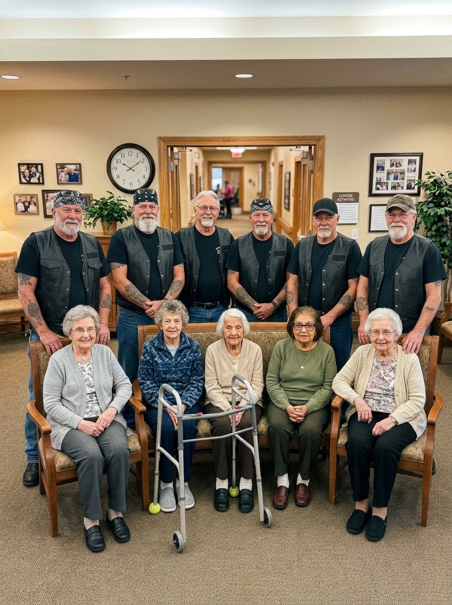 The Biker Who Bought Fifteen Broken Nursing Home Chairs