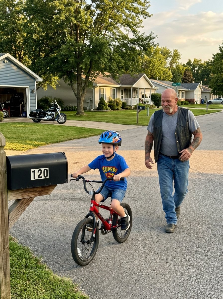 The Biker I Blamed for My Husband’s Death Taught My Son to Ride a Bicycle