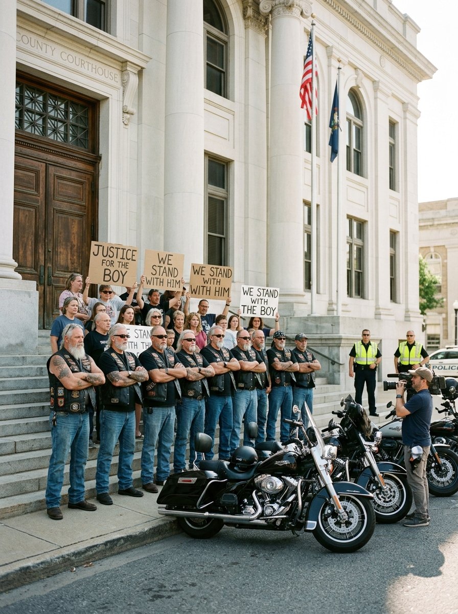 We Protested Because Judge Gave Only Probation To The Man Who Blinded A 9-Year-Old Boy