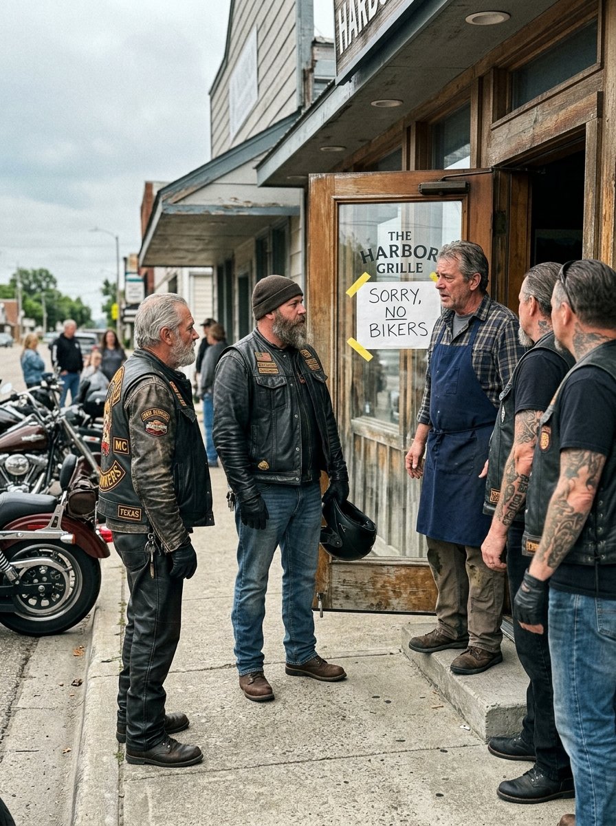 I Banned All Bikers From My Restaurant After One Threatened A Customer.