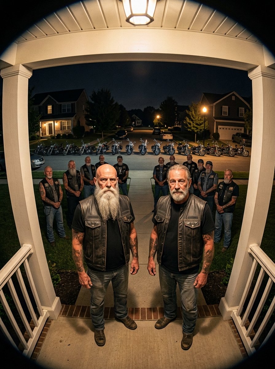 Forty Bikers Came To My House At 2 AM — And Saved My Family