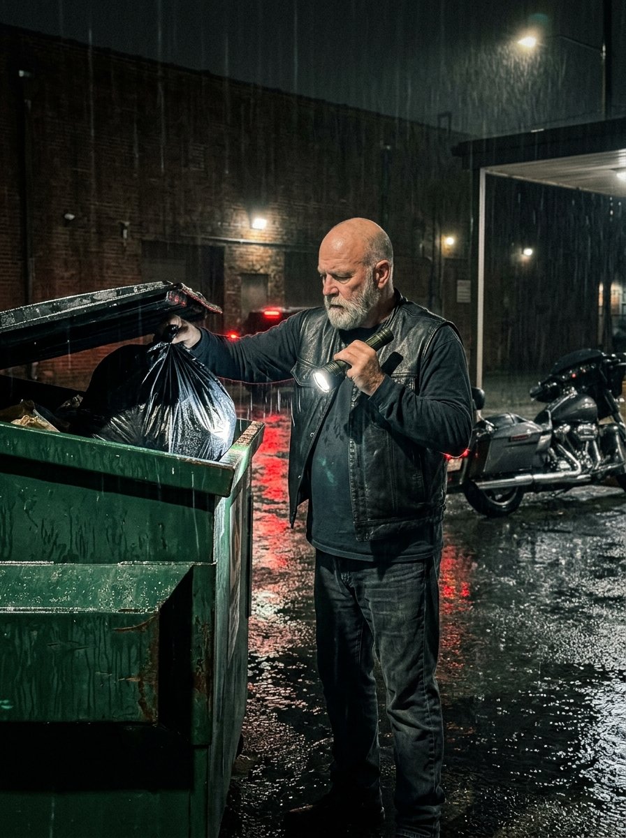 Biker Found A Newborn Baby Buried Alive In A Garbage Bag Still Moving