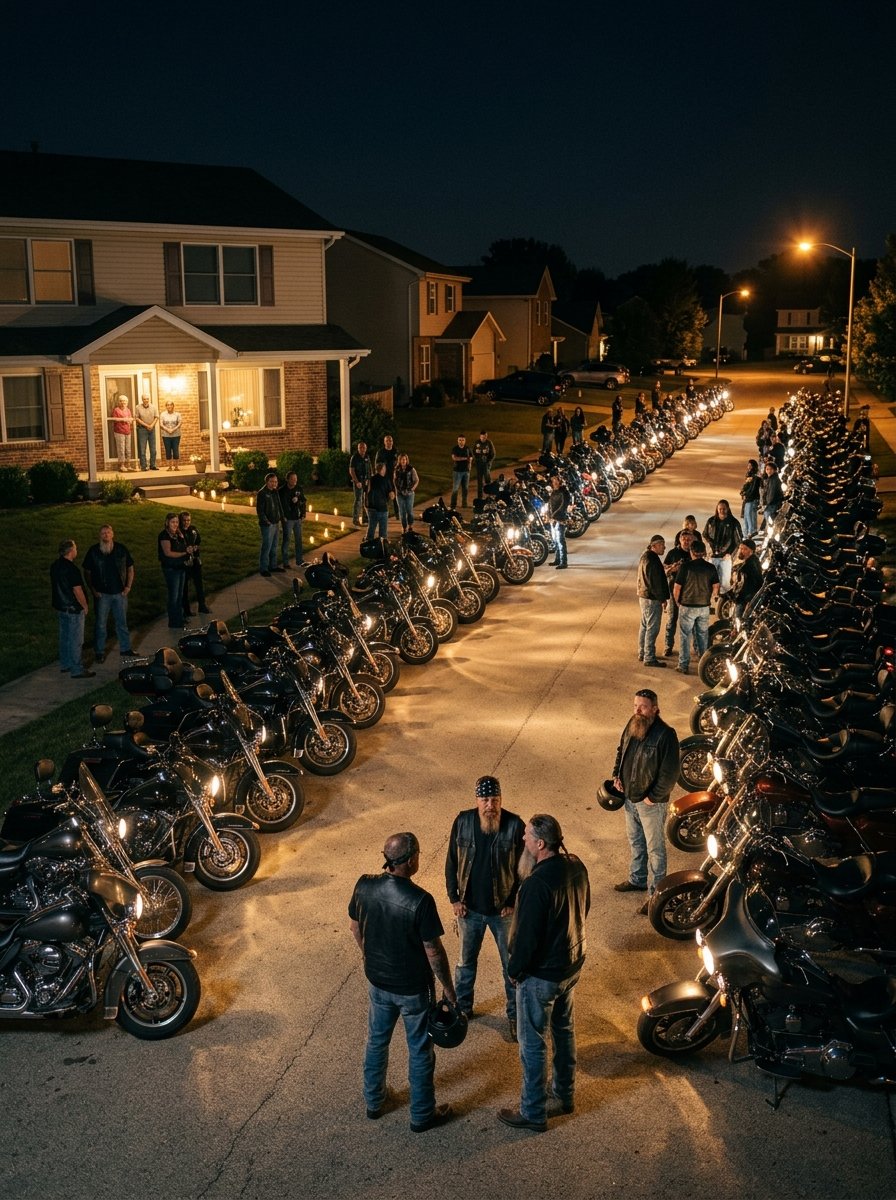 Hundreds of Bikers Surrounded the Mayor’s Mansion After a Ninety-One-Year-Old Veteran Was Forced Out of the Home He Built