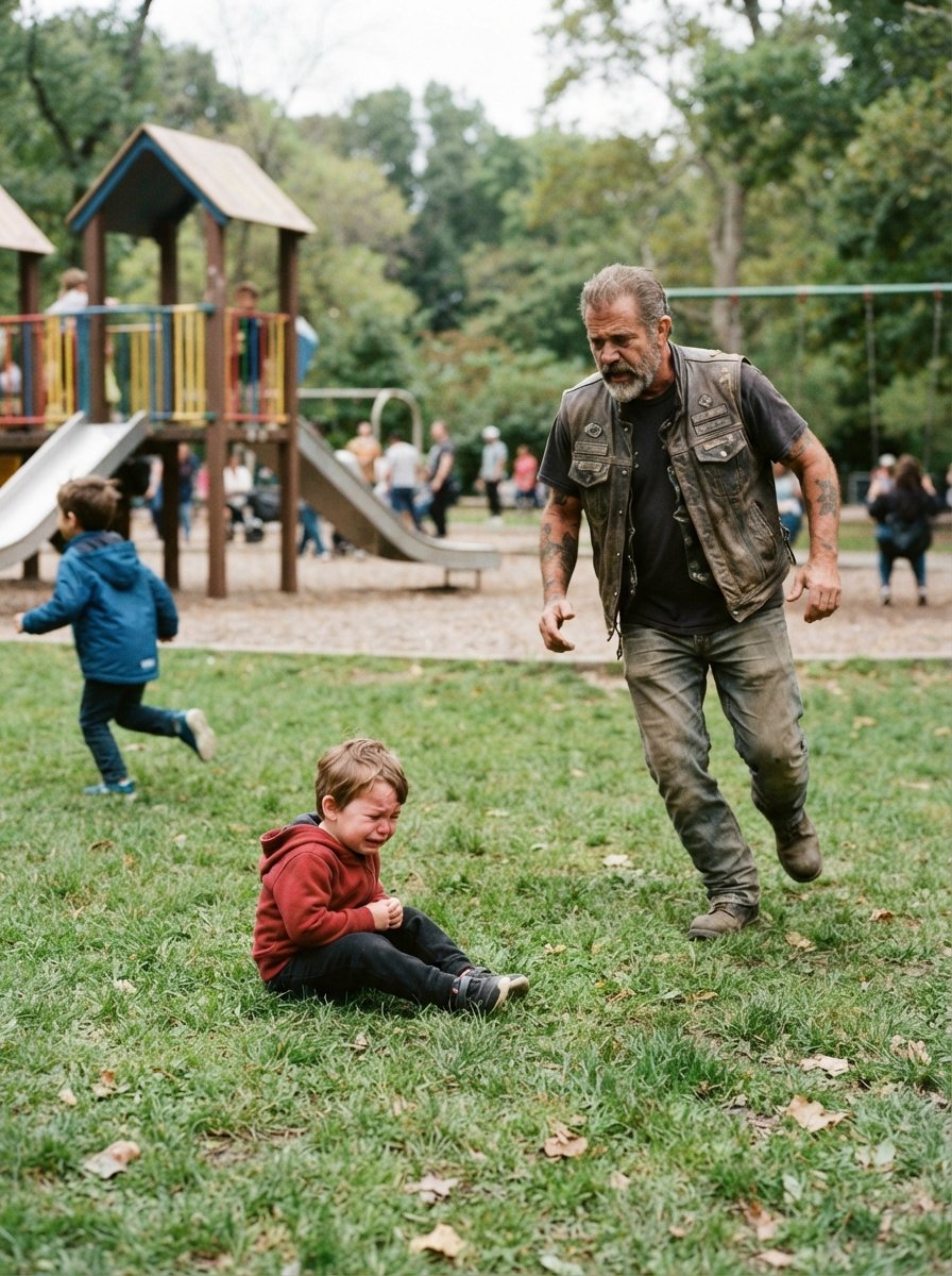 GET OFF HIM — THE BIKER WHO CAUGHT WHAT EVERYONE ELSE IGNORED