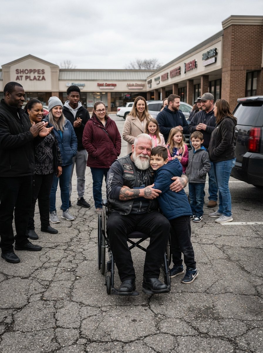 The Biker Who Crashed Into a School Bus to Save Every Child Inside