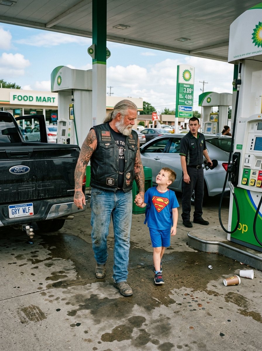 The Biker Who Locked My Son in His Truck to Save His Life