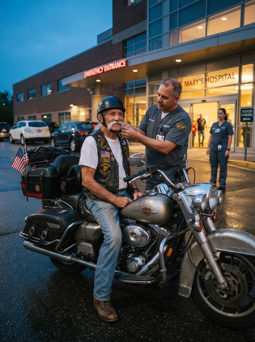 My Dad Has Dementia And Rode His Harley 60 Miles To Pick Up My Mom Who Died In 2009