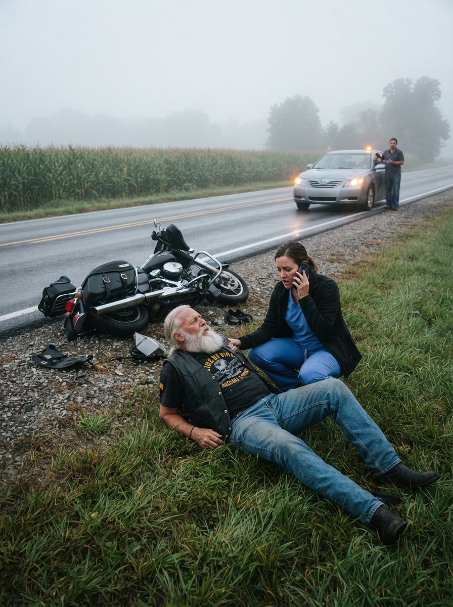 I Hid My Son’s Truck In The Barn After He Left A Biker Dying On The Road