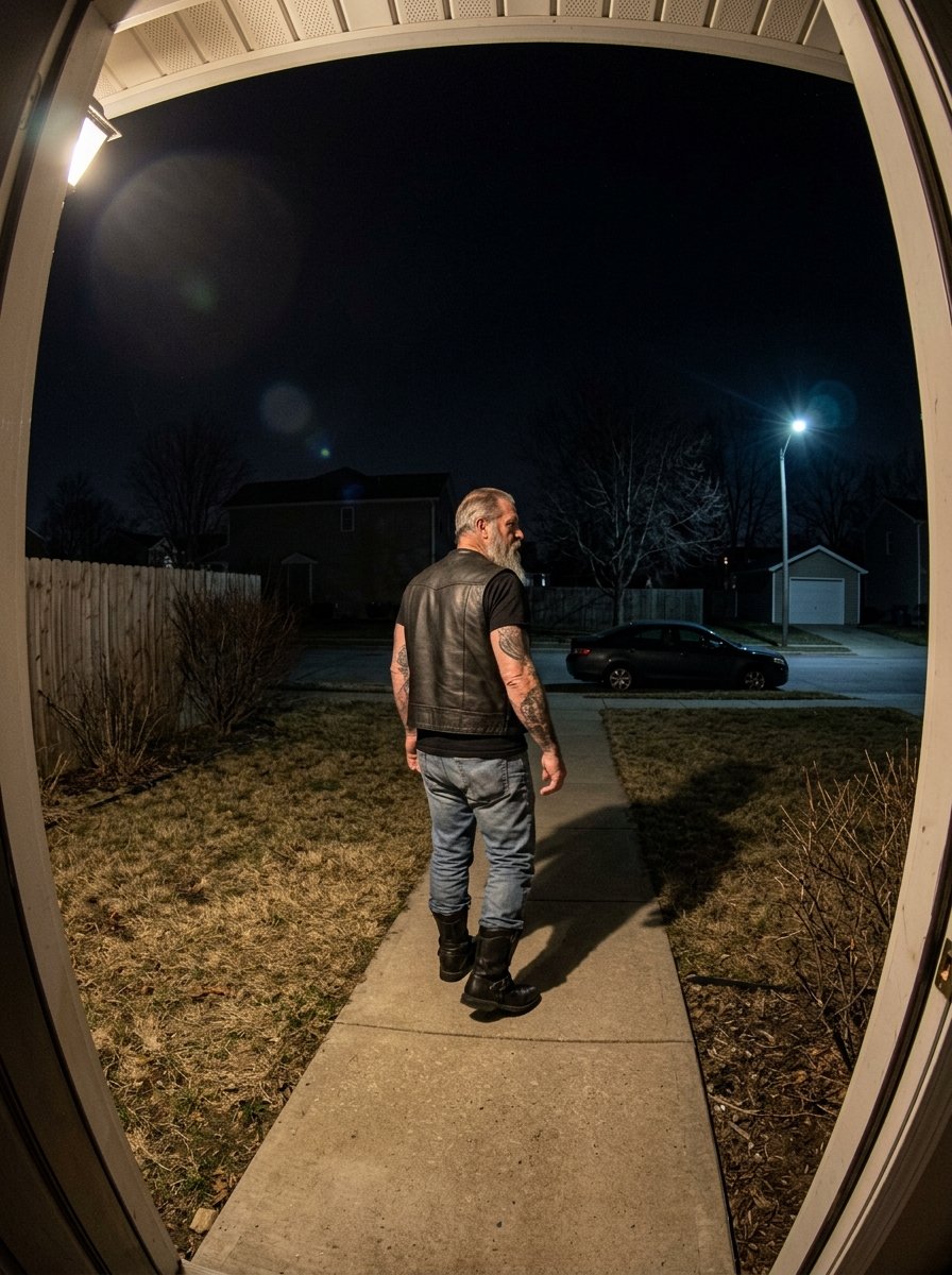 Doorbell Camera Caught A Biker Breaking Into My House at 3 AM