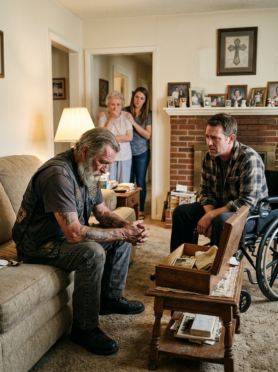 Biker Who Put My Brother In A Wheelchair 20 Years Ago Was At My Door Last Night