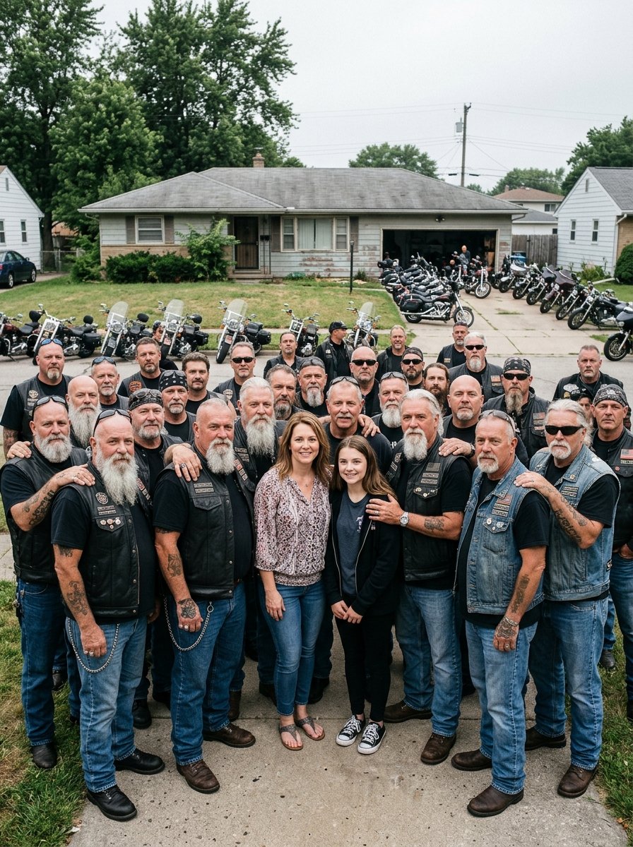 I Hired Bikers To Scare My Daughter’s Stalker But They Did Something I Never Expected